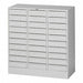 Horz Lit Organizer Legal 30 Drawer Putty