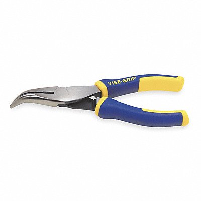 Bent Long Nose Plier 6 L Serrated