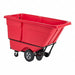 Tilt Truck Standard 1 cu yd 1250 lb Red