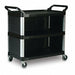 Utility Cart 40.63 in L Rubber