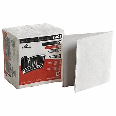 Dry Wipe 12-1/2 x 13 White 25024 PK12