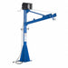 Davit Crane 1500 lb 115VAC Reach 42-66In