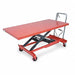 Scissor Lift Cart 1000 lb Steel Fixed