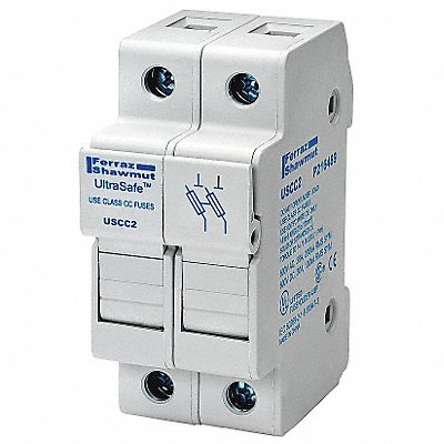 Fuse Block 0 to 30A Class CC 2 Pole