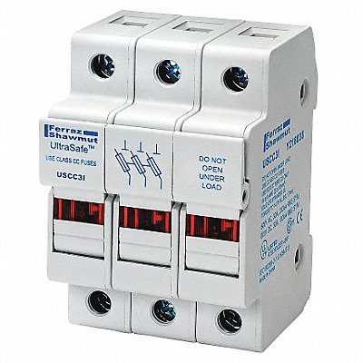 Fuse Block 0 to 30A Class CC 3 Pole