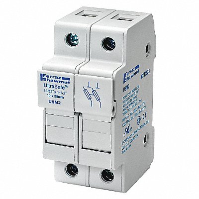 Fuse Block 0 to 30A Midget 2 Pole