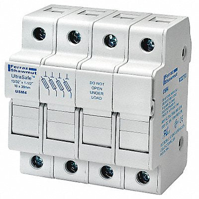 Fuse Block 0 to 30A Midget 4 Pole