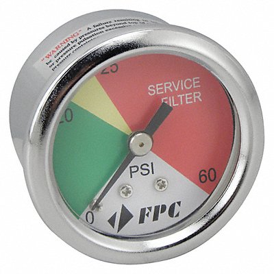 Pressure Gauge Width (In.) 1-1/2