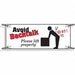 Banner 48 in x 120 in Polyethylene