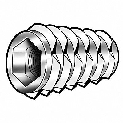 Thread Insert Hex M6x1.0 PK1000