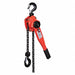 Lever Chain Hoist 3000 lb Lift 10 ft.