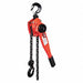 Lever Chain Hoist 3000 lb Lift 20 ft.