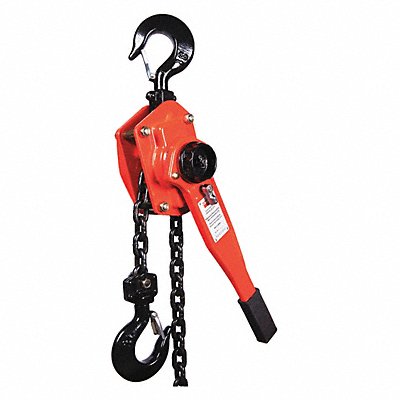 Lever Chain Hoist 6000 lb Lift 20 ft.