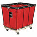 Knock Down Basket Truck 12 Bu Red Vinyl