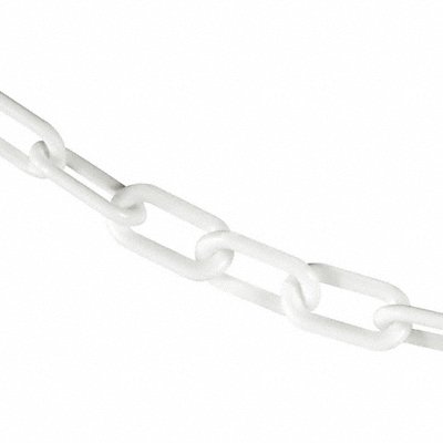 Plastic Chain 2 In x 50 ft White