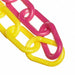 K6949 Plastic Chain 2In x 100ft Magenta/Yellow