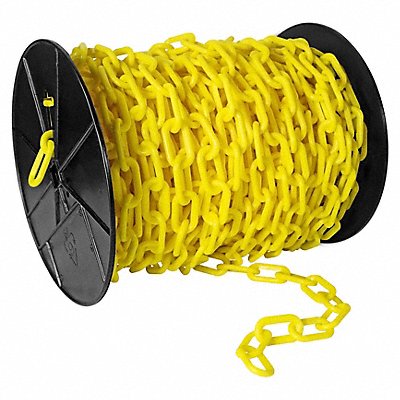 Plastic Chain 2In x 125 ft Yellow