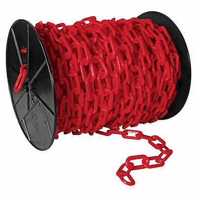 Plastic Chain 2In x 125 ft Red