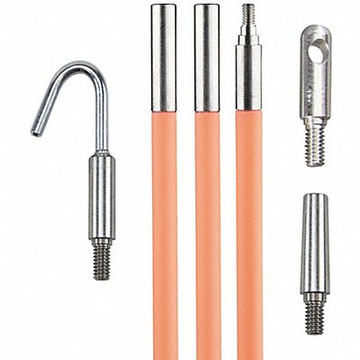 Wire and Cable Fishing Push-Pull Rods