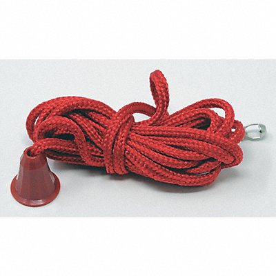 Red Cord with Pendant/Connector 7 ft.