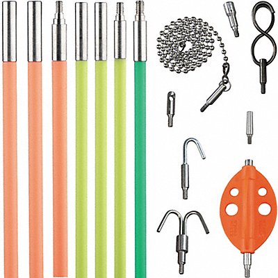 Wire and Cable Fishing Push-Pull Rods