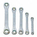 Ratcheting Box End Wrench Set 5 Pieces