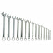 Combination Wrench Set 15 Pcs Satin