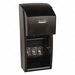 Toilet Paper Dispenser (2) Rolls Black