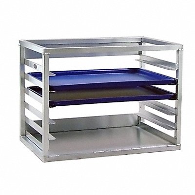 Wall Mount Pan Rack 21 in H Aluminum