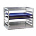 Wall Mount Pan Rack 21 in H Aluminum