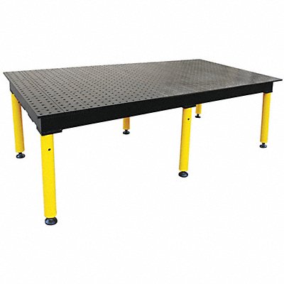 Modular Welding Table Adj. Legs 8x4 ft.