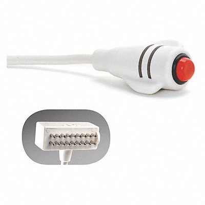 Call Cord Dukane 18-Pin Din White 10 ft.