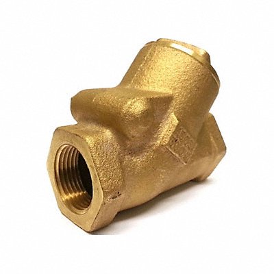 Y Swing Check Valve Bronze 1-1/2 FNPT