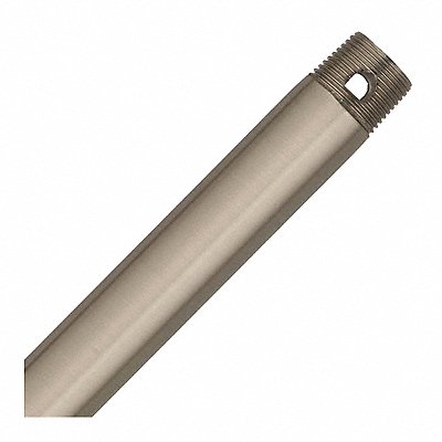 Downrod 36 L Brushed Nickel Silver