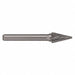 Cone Bur Pointed End 1/2 Carbide