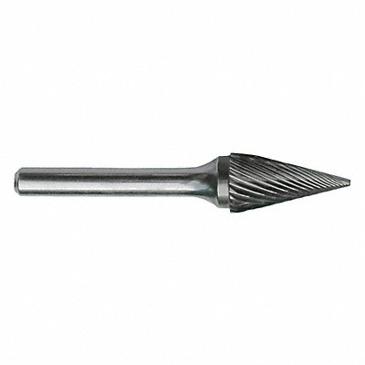 Cone Bur Pointed End 3/8 Carbide