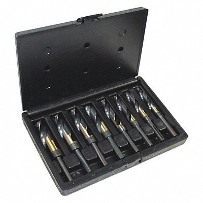 Reduced Shank Drill Set 8pc HSS