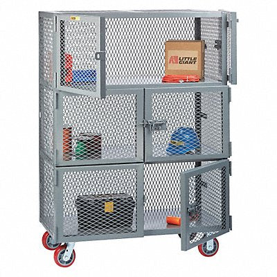 Mobile Storage Locker 3-Compartment