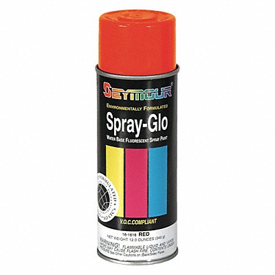 Spray-Glo Paint Flour Red 12oz.