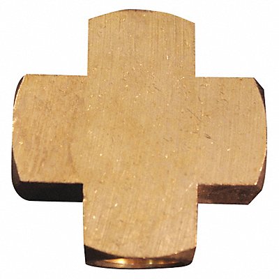 Brass Cross 3/8 FNPT