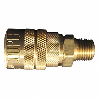 M Style Coupler 1/4 MNPT PK10