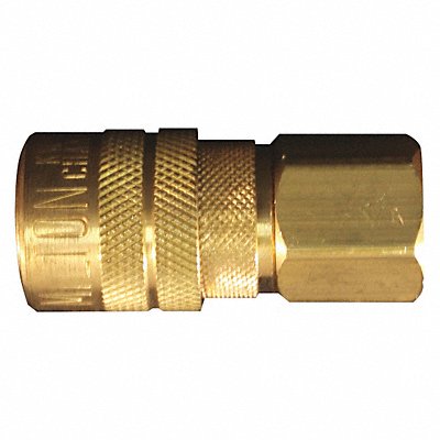 M Style Coupler 3/8 FNPT PK10