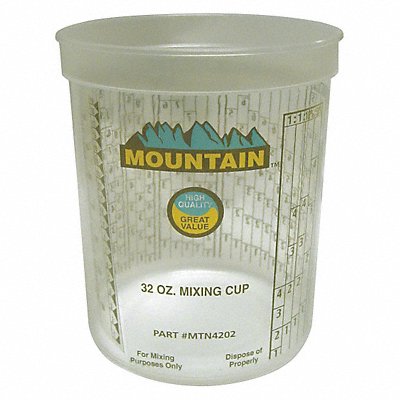 Disposable Quart Mixing Cup PK100