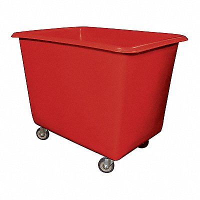 Cube Truck LDPE Red 24.8 cu ft.