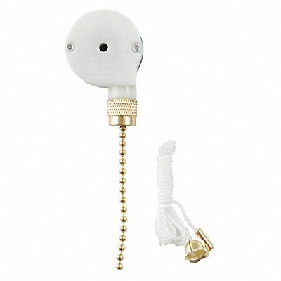 Pull Switch Brass SPTT