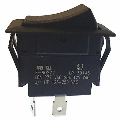 Rocker Switch SPST 20A 125VAC On/Off