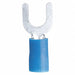 Spade Terminal 8 to 10 Stud Blue PK100