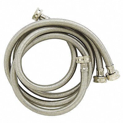 Hose 4 ft Stainless Steel PK2