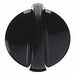 Range Black Burner Knob