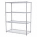 Wire Shelving Unit 24 x48 x63 4-Shelf